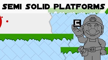 Tips, Tricks and Ideas with Semi Solid Platforms in Super Mario Maker!