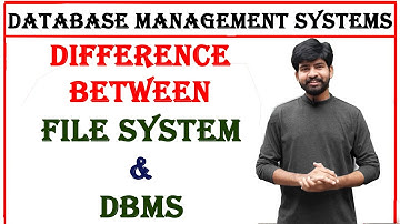 difference between file system and dbms | disadvantages of file system over dbms | unit 1 | dbms