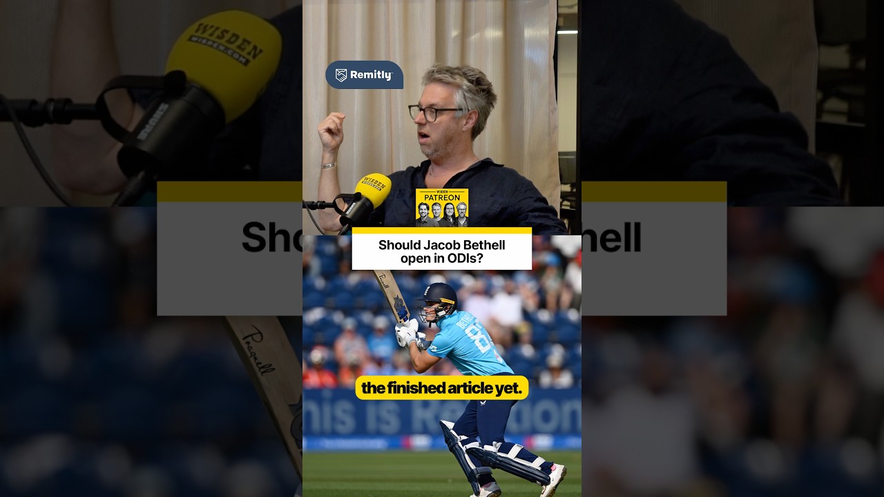 Is Jacob Bethell the right man to open for England at the 2027 World Cup? 🏴󠁧󠁢󠁥󠁮󠁧󠁿🏆 #cricket