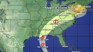 Tracking The Tropics: Tropical Storm Nate 10/6 10 AM