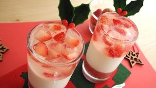 Strawberry Verrine｜Transcription of recipe by bonobos25