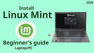 How to install Linux Mint (Step by step) | Beginner's Guide 2026