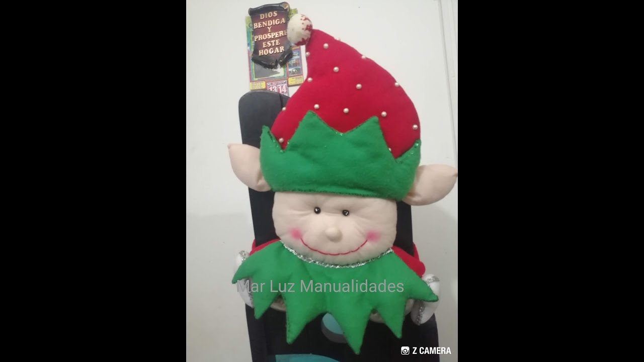 Como hacer un cubre sillas de Duende