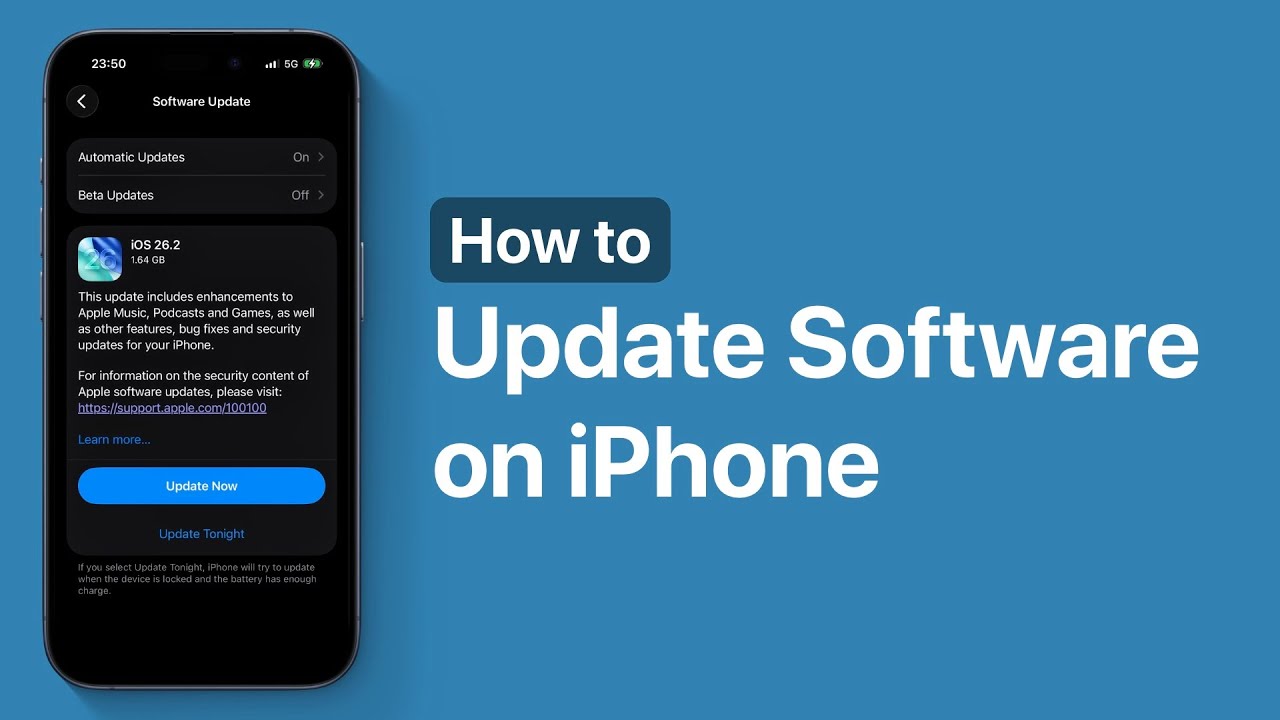 How to Update iOS on iPhone 17 - YouTube