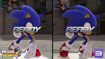 Rooftop Run Act 1 (Day) - Sonic Unleashed PC Recompiled vs. RPCS3 (Max Settings 1440p)