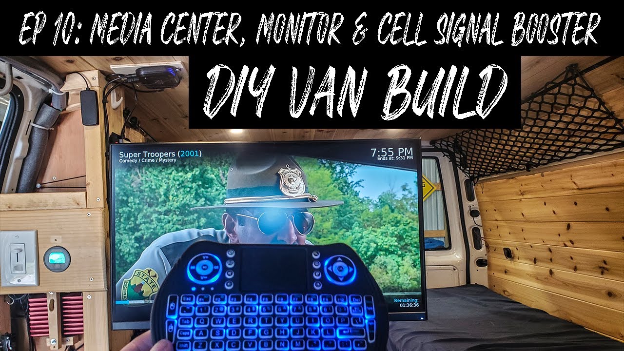 Chevy Astro Camper Van Build: Computer Monitor Seeking Lost: Thru-Hiking &  Backpacking Adventures