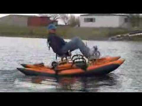 inflatable self powered watercraft - YouTube