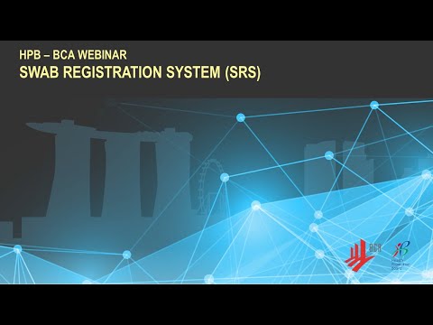 HPB-BCA Swab Registration System (SRS) Presentation (3 Aug 2020)
