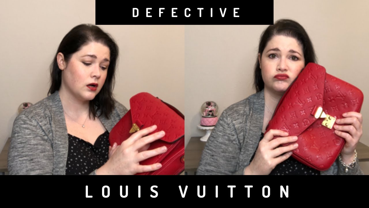 Defective Louis Vuitton | Repair NOT Fixed! | Louis Vuitton Empreinte Pochette Metis - YouTube