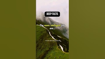Smart People, Take Notice! | Deep Psychological Facts #Shorts #psychologyfacts
