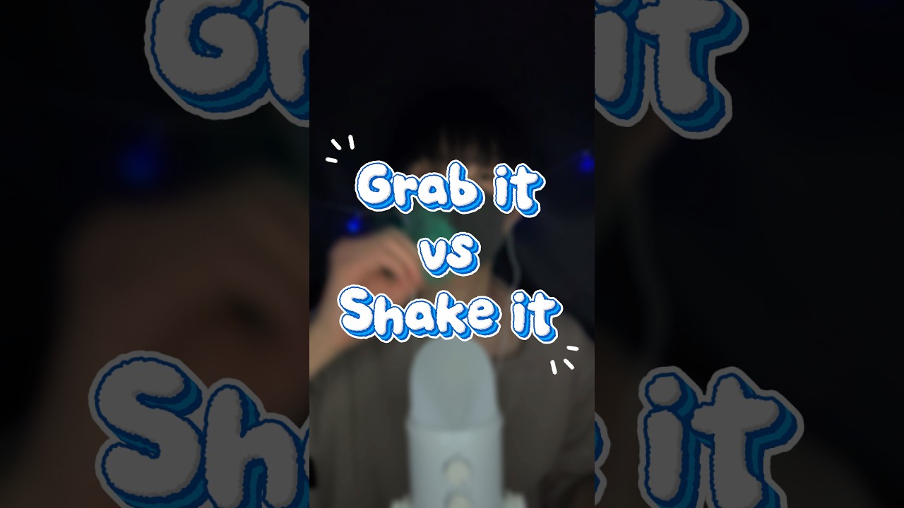 ASMR I Which sounds do you like better?? / どっちの音が好き？