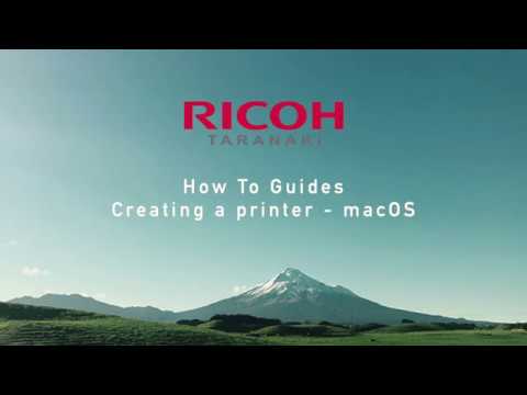 تصویری: چگونه مک خود را به چاپگر Ricoh متصل کنم؟ تصویری: چگونه مک خود را به چاپگر Ricoh متصل کنم؟