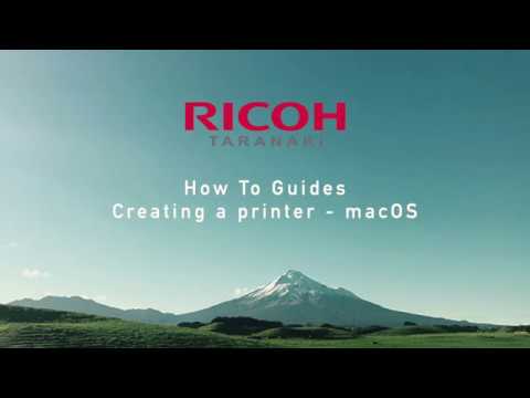 Видео: Би Mac-аа Ricoh принтертэйгээ хэрхэн холбох вэ?