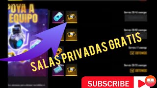 ENTRE A FRE FIRE Y ME ENCUENTRO SALAS GRATIS  PRIVADA