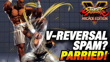 SFV AE * V-Reversal Spam? PARRIED! / Sagat & Ryu Highlights