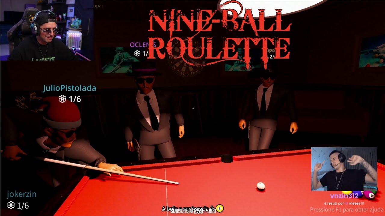CORINGA JOGANDO NINE-BALL ROULETTE