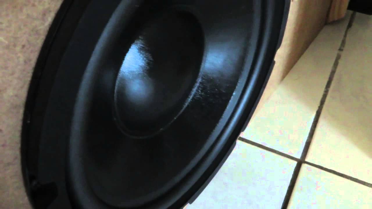New homemade DIY subwoofer Test with Bass I Love You YouTube
