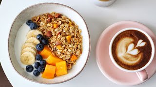 HEALTHY & DELICIOUS SUMMER BREAKFAST » Mango Orange Coconut Granola by INDY ASSA 814 views 2 years ago 4 minutes, 5 seconds