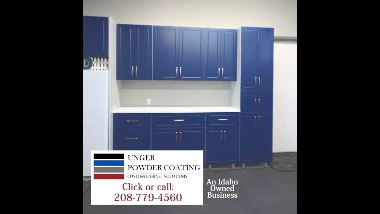 Powder Coated Cabinets by UPC.