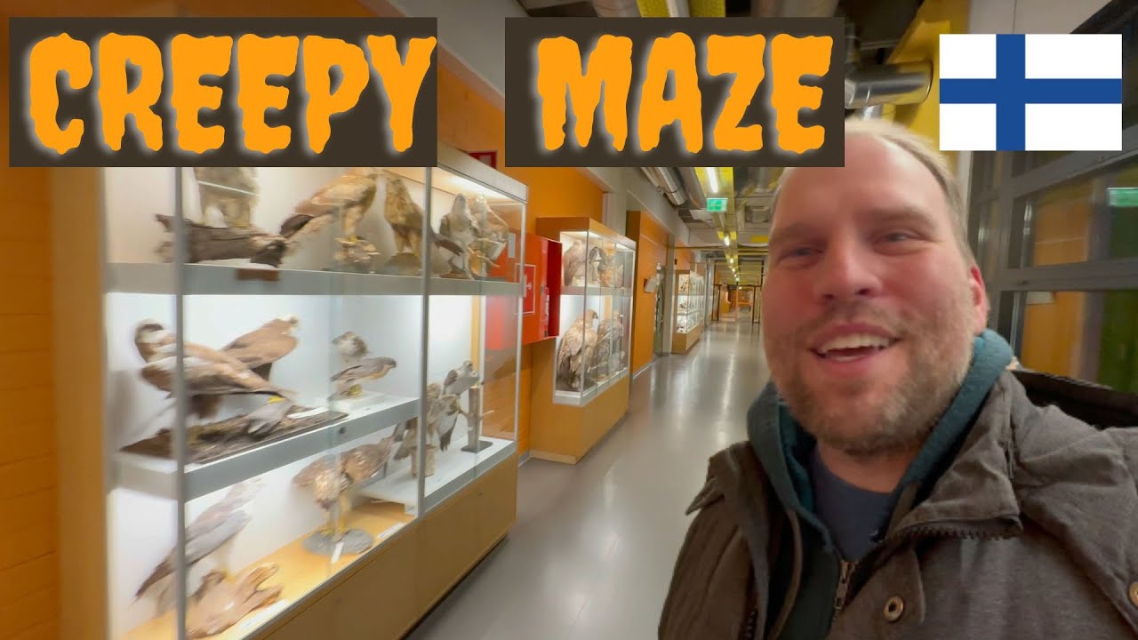 Exploring The Creepy Liminal Space Of University Of Oulu, Finland