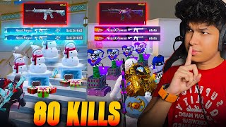 80 KILLS M416 FOOL VS M416 GLACIER IN 2 MATCH PUBG GAMEPLAY BGMI GAMEPLAY 4.2 UPDATE -  NeonXPawan
