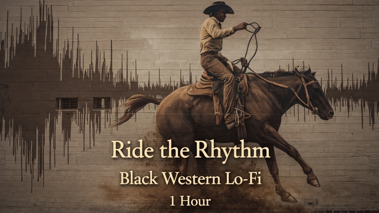 Black Western Lo-Fi – Slow Riding Beats for Focus & Late Nights (1 Hour)