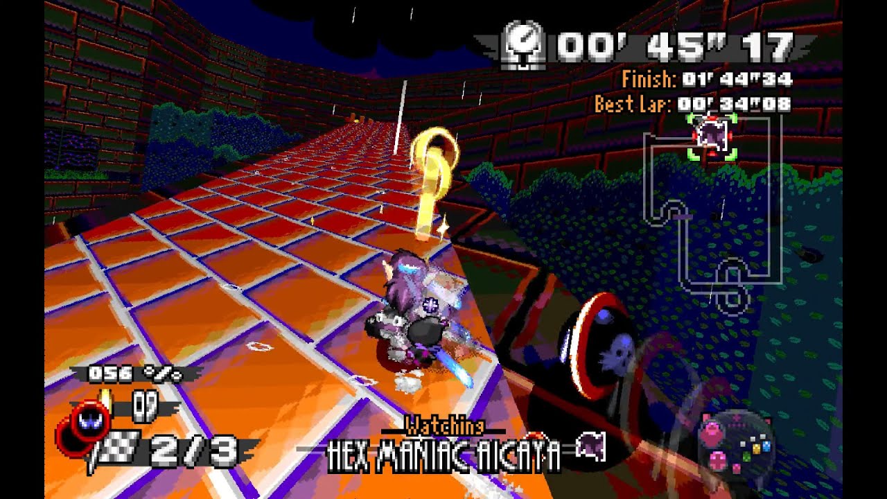 Dr. Robotnik's Ring Racers (v2.3) - Darkvile Castle 2 SPB Attack [01'44 ...