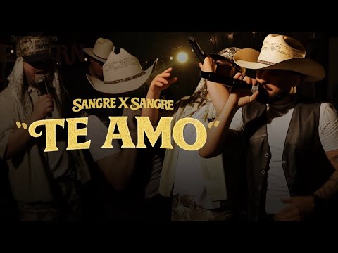 (LETRA) TE AMO - Sangre X Sangre (Video Lyric) @3diamondsmusic