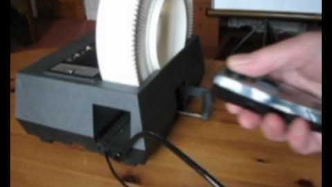 Hanimex Slide Projector 1200RF