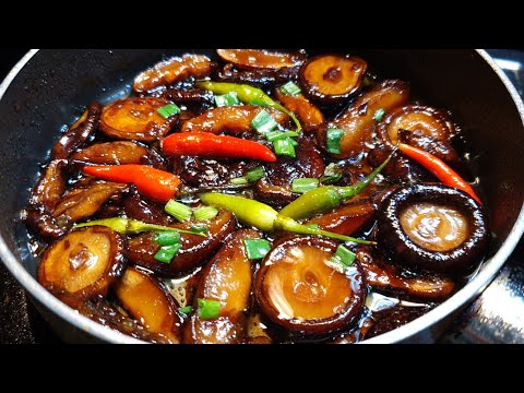 NẤM KHO CHAY – NẤM ĐÔNG CÔ KHO QUẸT món chay ngon mỗi ngày | món ngon tại nhà