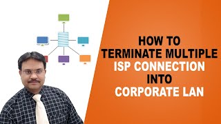 How to terminate Multiple ISP connection into Corporate LAN // CCNA // HINDI