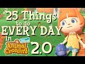 25 Things You Can Do EVERY DAY In Animal Crossing 2.0