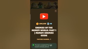 ENEMIES OF THE MEMEFI WORLD: PART 1 | MEMEFI ENEMIES GUIDE | MEMEFI TODAY CODE