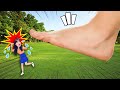 Ahh Giant Feet Are Chasing Yura Save Yura View Popular Videos Giant Feet Yura 