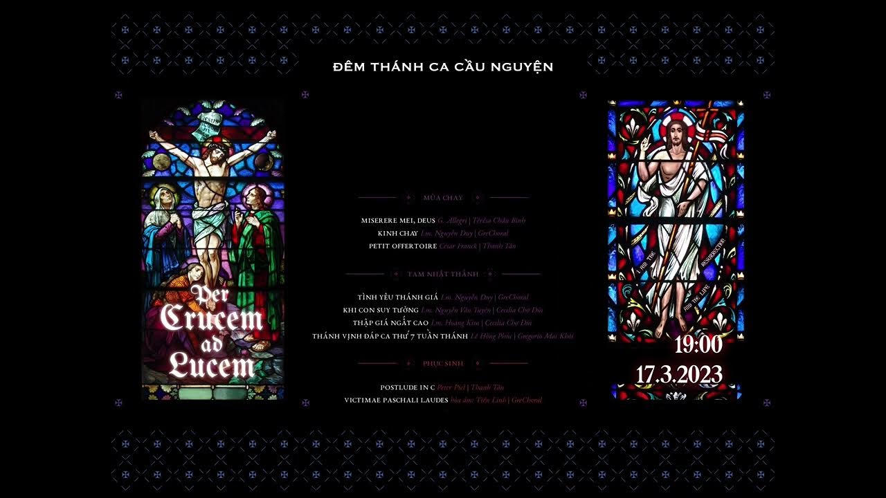 PER CRUCEM AD LUCEM qua Thánh giá đến Vinh quang YouTube