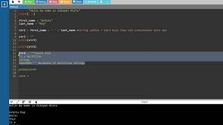 Python String Escape Sequence