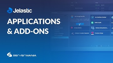 Jelastic Applications & Add-Ons on ServerMania Cloud
