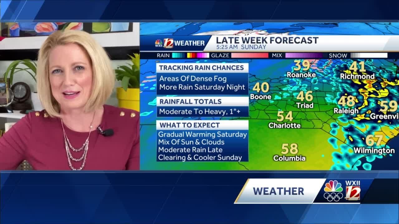 WATCH: Saturday Warming Plus Some Sunshine Before More Rain Returns ...