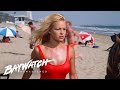 CJ SPOTS A WOMAN IN TROUBLE... She Runs Off To Rescue Her! Baywatch Remastered