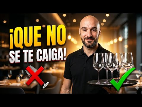 ✅Como TRABAJAR de CAMARERO PROFESIONAL ( 😱 SIN EXPERIENCIA ) Mozo, garzón, mesero, mesonero