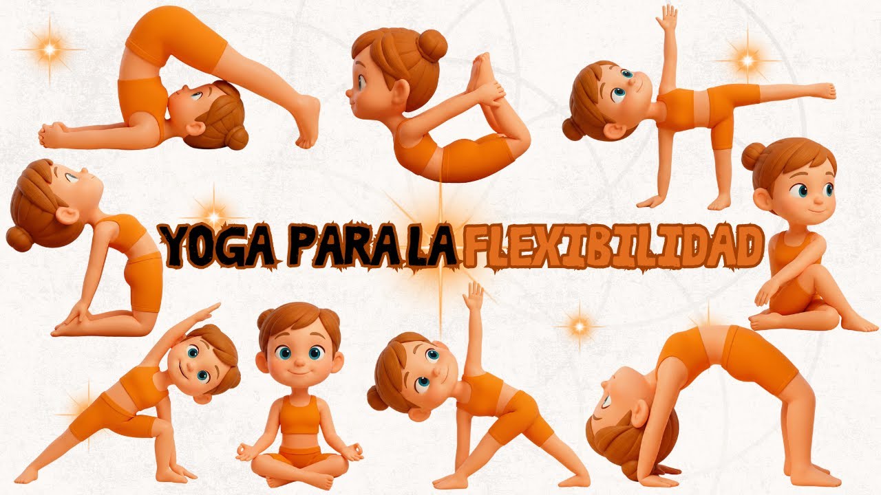 Yoga suave para niños 🧘‍♀️ | Flexibilidad, equilibrio y relajación | El Yoga de María