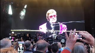 Elton John & Taron Egerton   Your Song Pt2 Sussex County Cricket Ground UK 090619