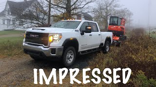 FIRST TIME TOWING HEAVY WITH the 2021 GMC SEIRRA 2500 GASSER AND I’M IMPRESSED