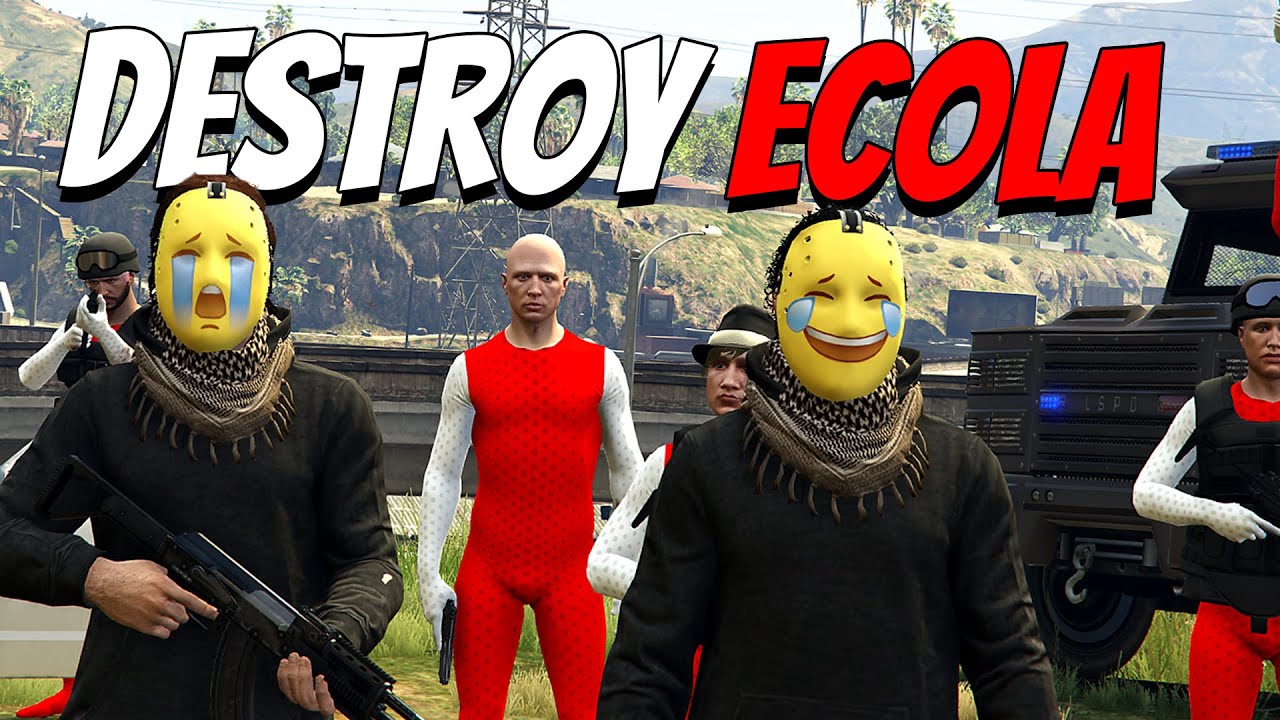 We try to destroy Ecola while Everyone is hunting us down... (Cops and Crooks)