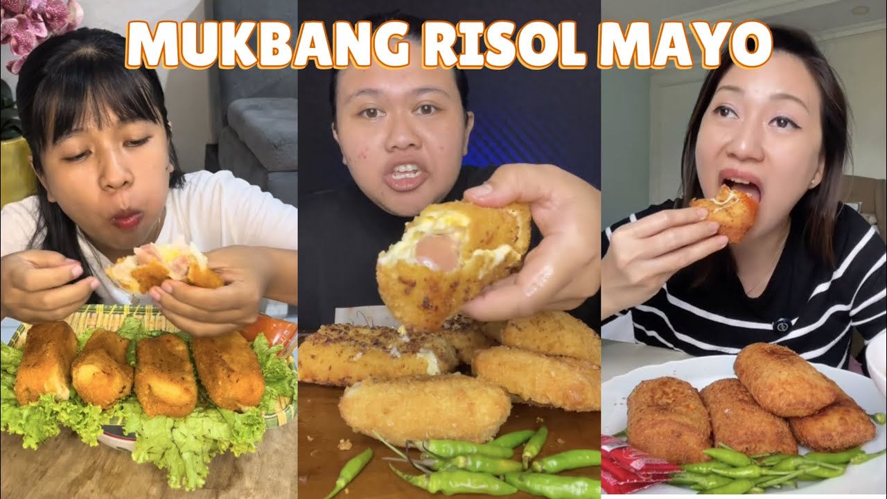 MUKBANG RISOL MAYO😋🤤😍🤩 || 