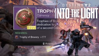How To Farm Trophies Of Bravery Easily without Playing Onslaught