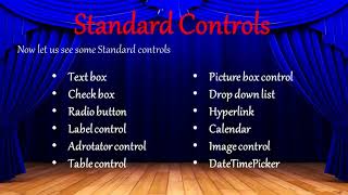 Standard Controls