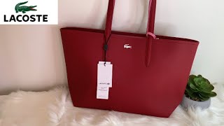 BagReview: Lacoste Women's Anna Reversible Bicolor Tote Bag 🐊 