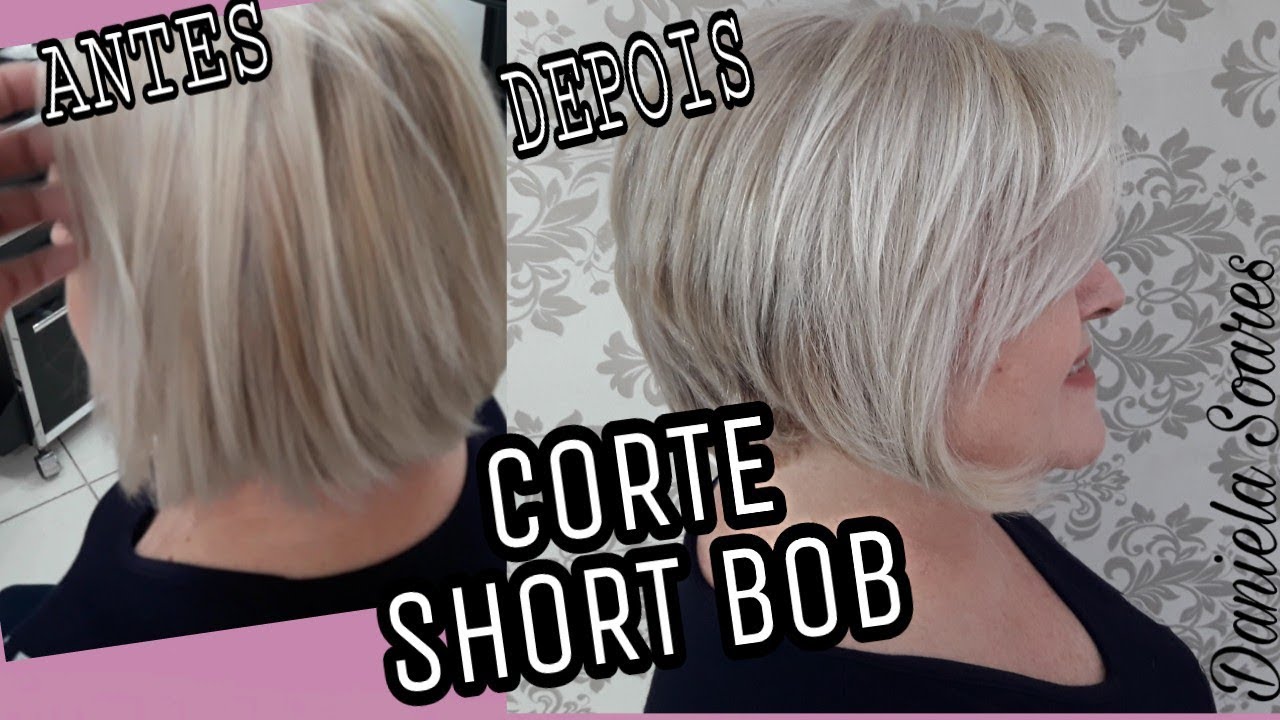 CORTE SHORT BOB EXPLICADO - Daniela Soares