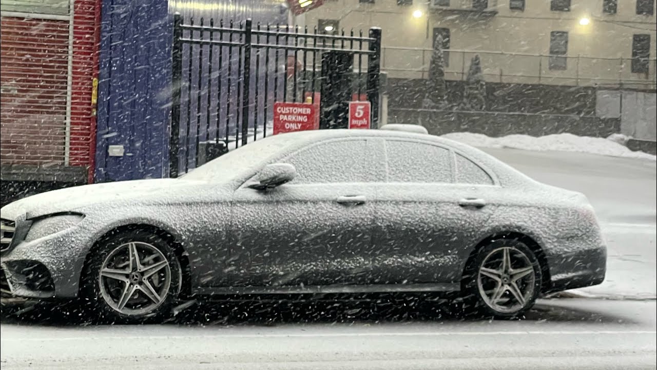 NYC Snowstorm! Driving Through  Snow-Covered Streets #newyorkcity 